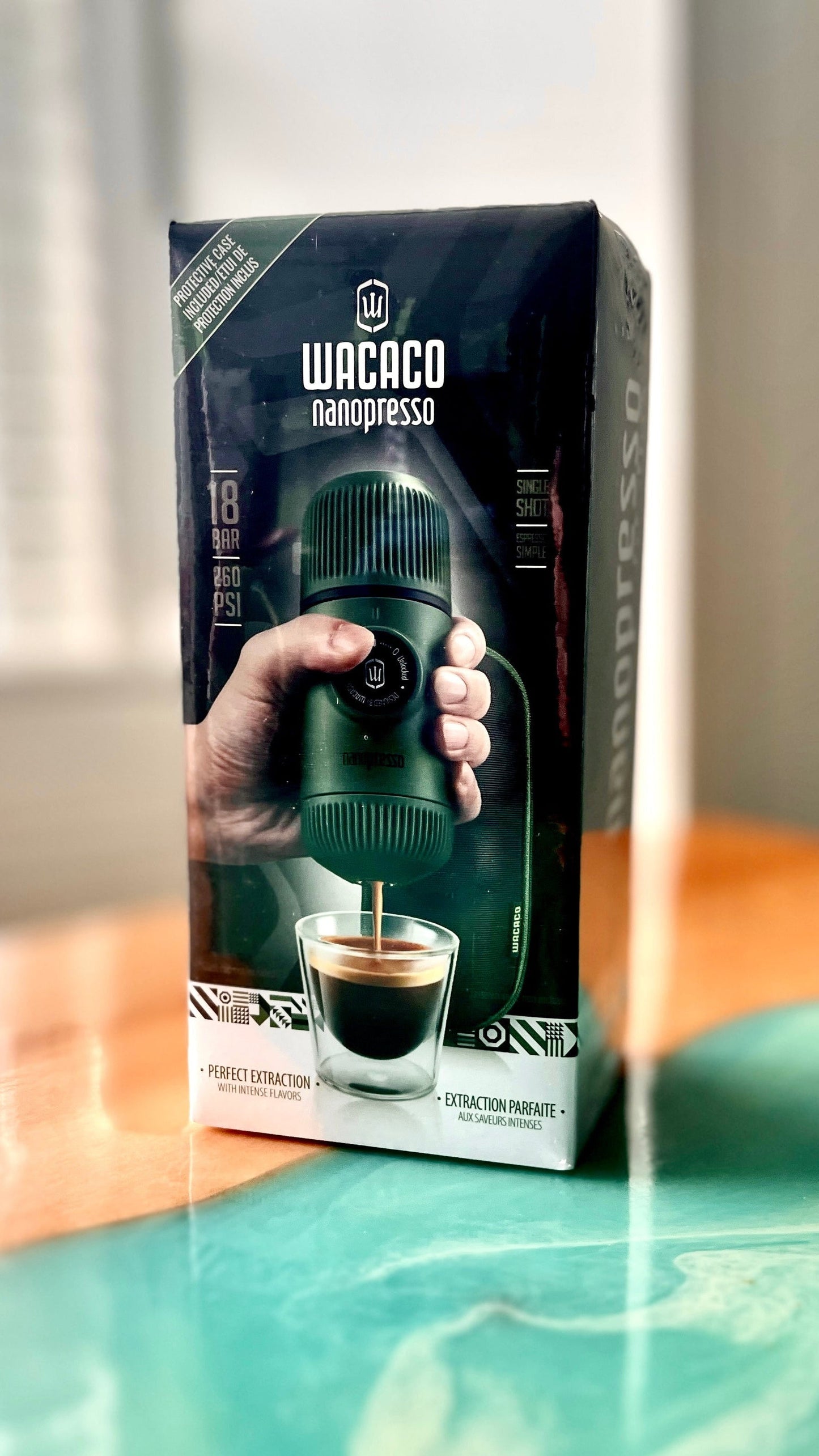 Green nanopresso | cinnamon soul cafe