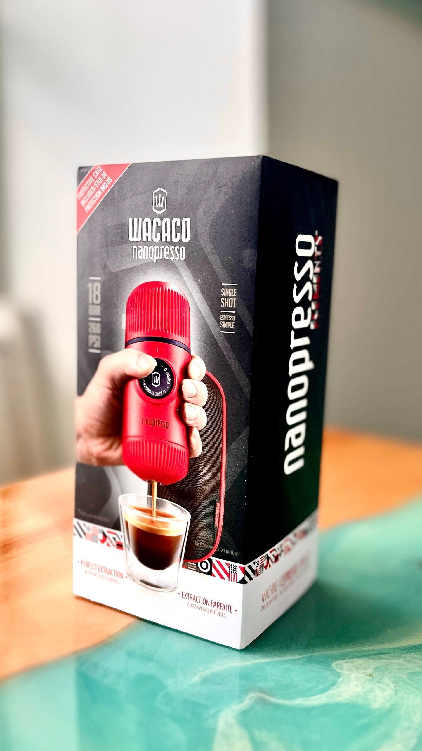 red Nanopresso | cinnamon soul cafe