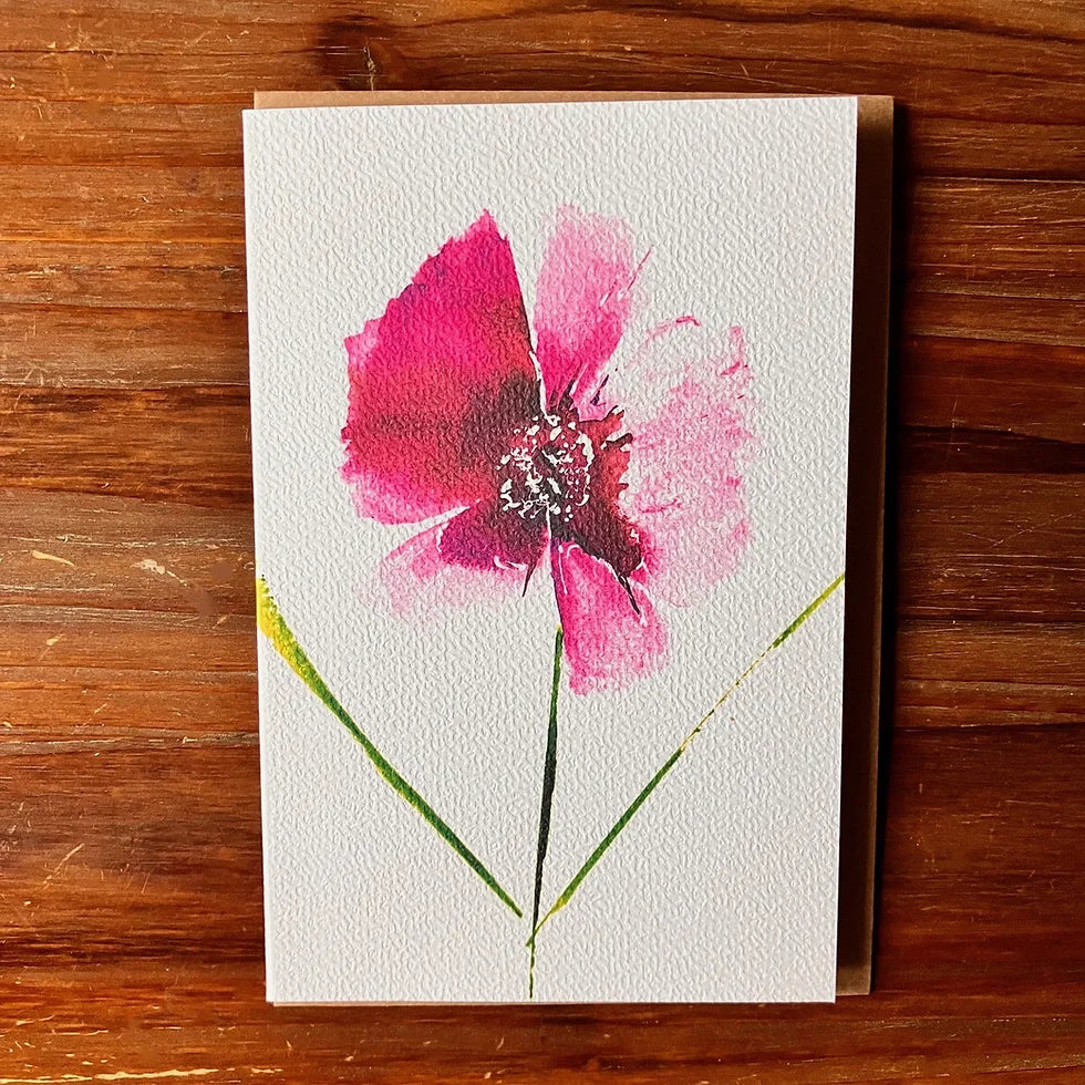 Single Stem 2 Card | Cinnamon Soul Cafe