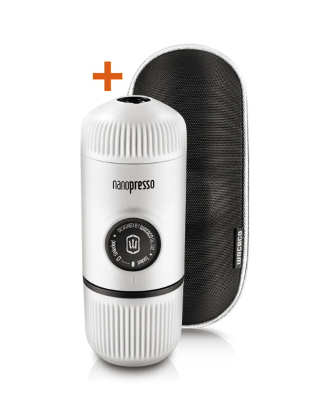 white Nanopresso w case | cinnamon soul cafe